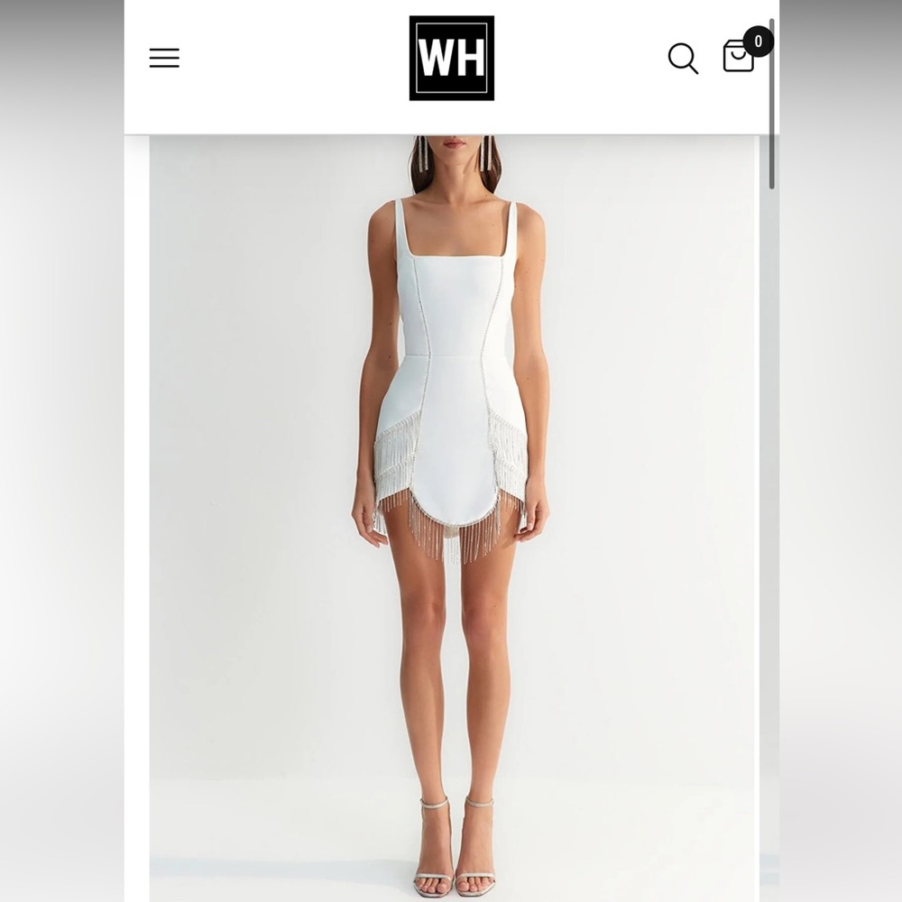 Wearhause White Carbon Dress